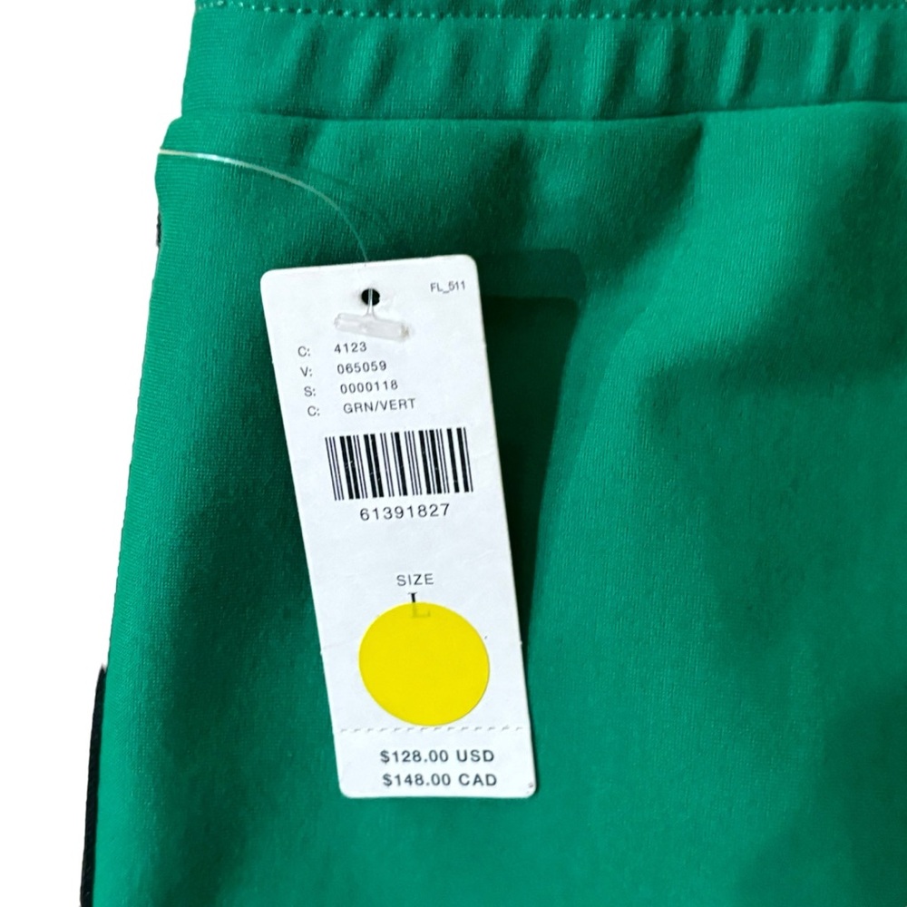 Maeve Emerald Joggers with Monochrome Stripes - Picture 7 of 8